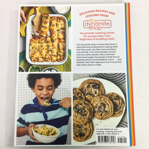 Dynamite Kids Cooking School By Dana Bowen and Sarah Kate Gillingham Hardcover - Picture 2 of 14